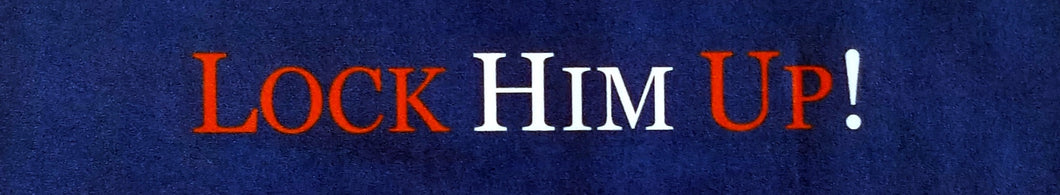 Lock Him Up! Bumper Sticker