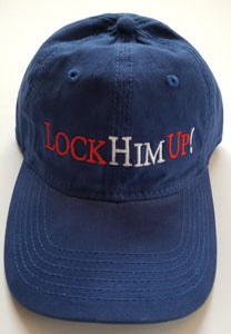 Lock Him Up! "Dad's Hat" style baseball hat